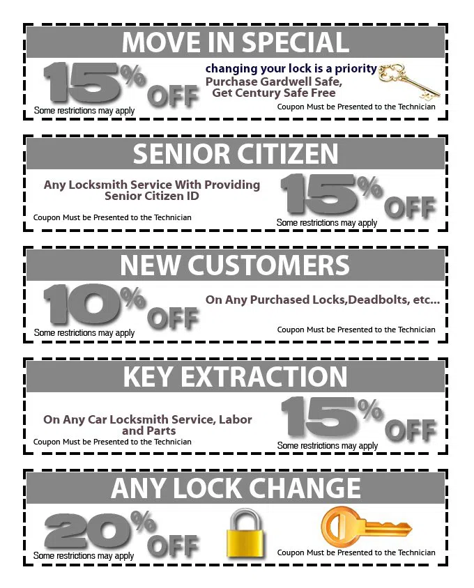 Rolling Hills FL Locksmith Store, Jacksonville, FL 904-602-6821 - coupons18-set-five